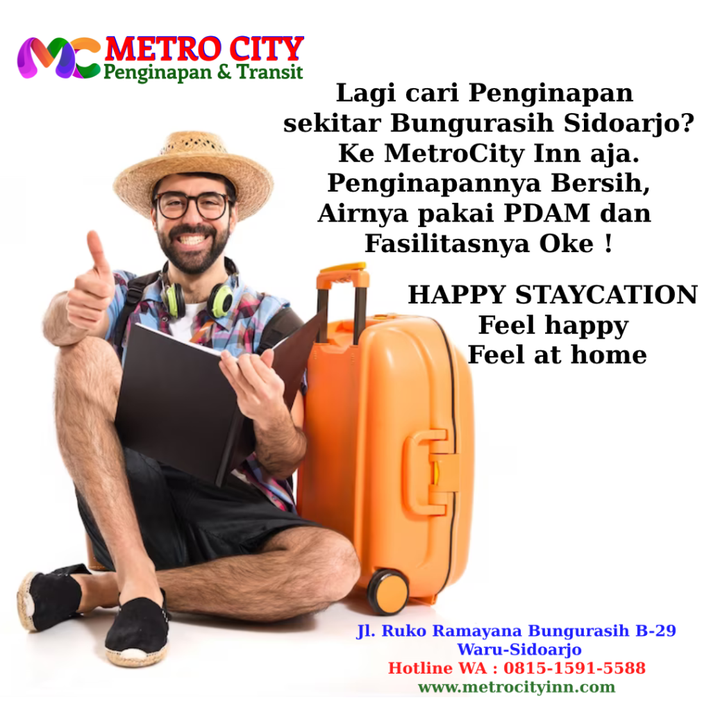 penginapan di bungurasih